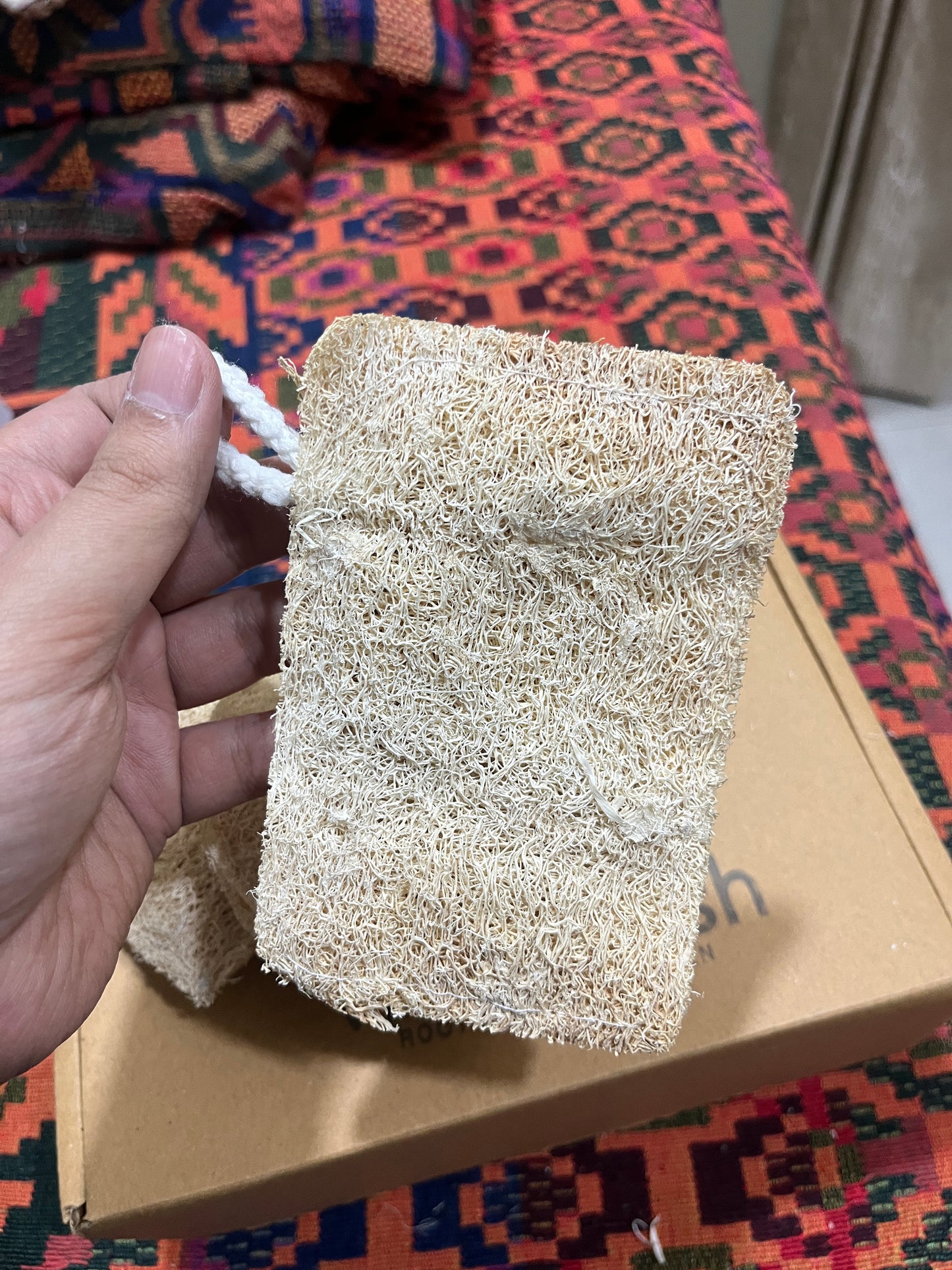 VibinVriksh EcoScrub – Natural Loofah (Pack of 3)