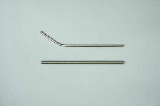 VibinVriksh EcoSip – Stainless Steel Straws Pack of 4 with 1 Straw Cleaner