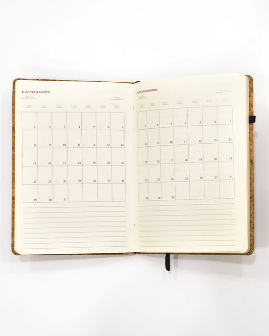 VibinVriksh EcoWrite – Cork Cover Diary with Recycled Paper