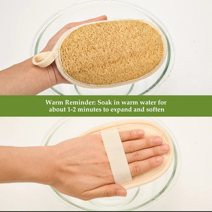 VibinVriksh EcoScrub – Natural Shower Loofah Bath Sponge