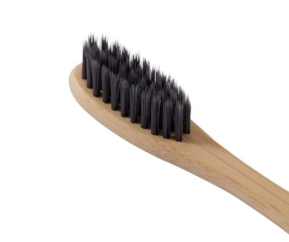 VibinVriksh Earth Brush – Bamboo Toothbrush with Charcoal-Infused Bristles