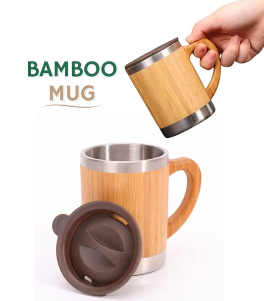 VibinVriksh Bamboo Cup